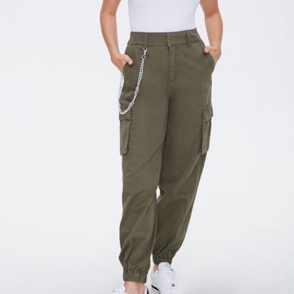 Army Green Cargo Pants